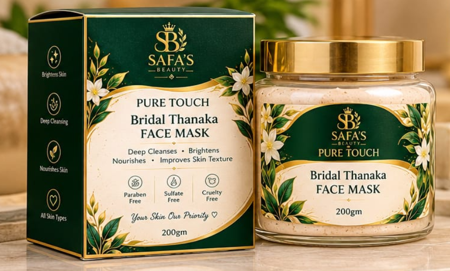 SAFA'S BEAUTY Pure Touch Whitening Night Cream product packaging